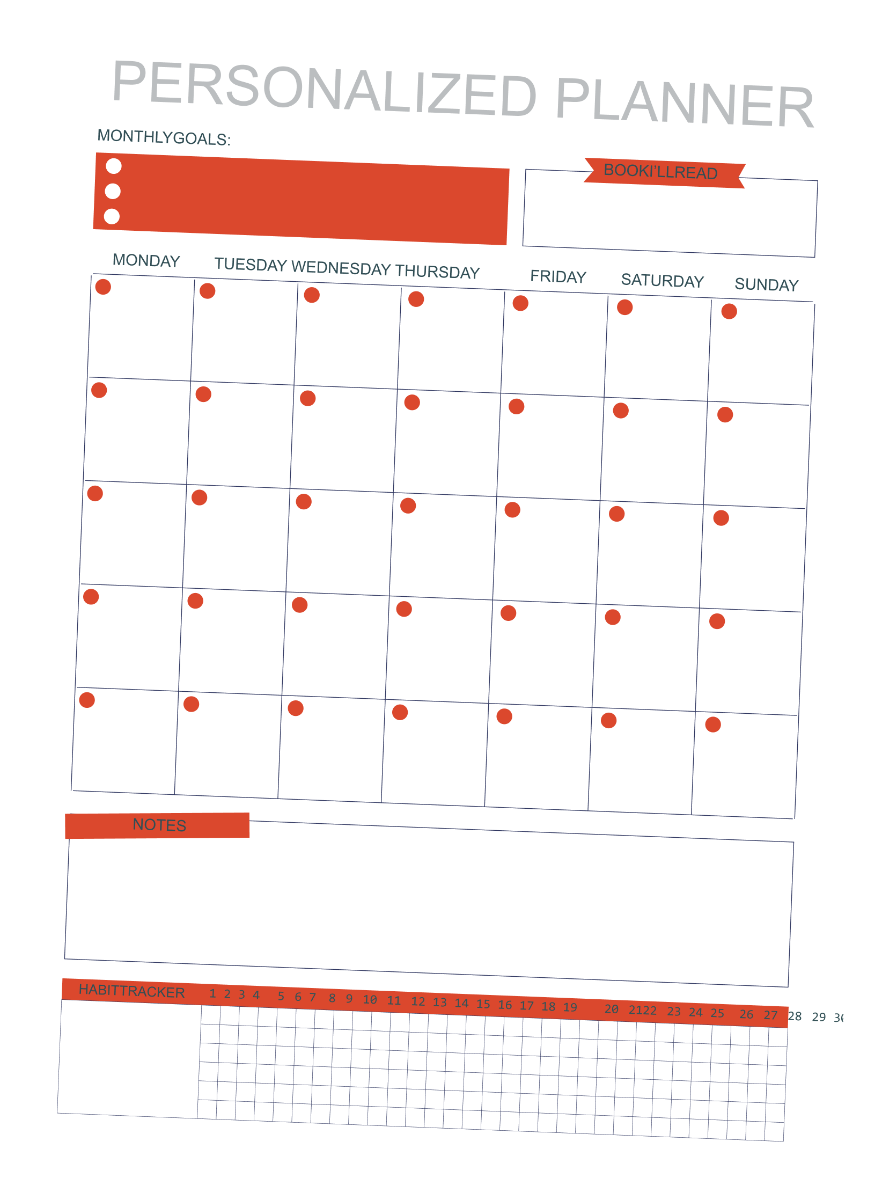 Personalized Planner